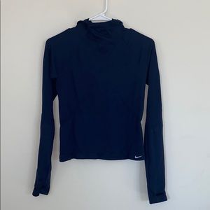 Nike dri-fit Hooded running shirt Size M